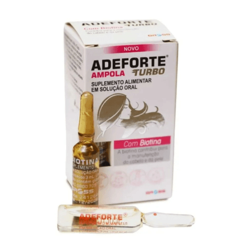 Adeforte Turbo Ampola C1 Ampola Com Biotina 3Ml