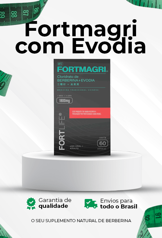 Fortmagri 1800Mg 60Cps (Berberin+Evodia)