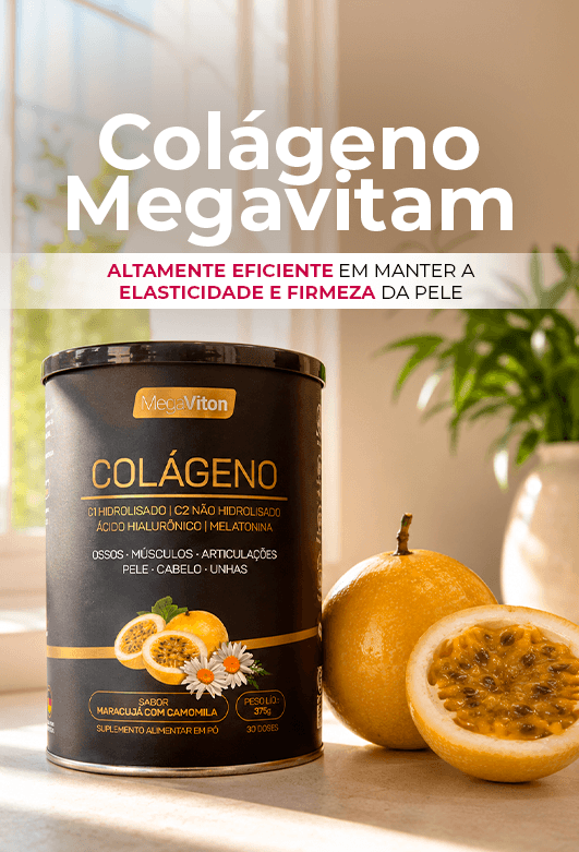Colágeno UCII + Verisol Frutas Vermelhas 375G - Megaviton
